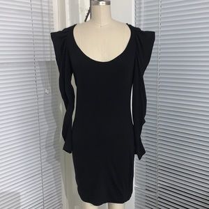 Silence & Noise Jersey Puff Sleeve Dress